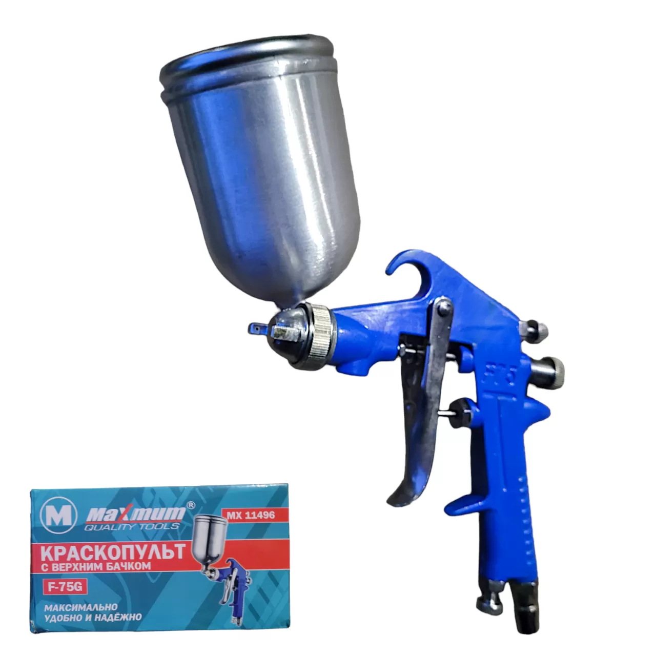 Краскораспылитель с верхним бачком F 75 (2838)