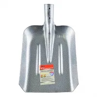 Лопата совковая без черенка, серая, усиленная, «Ява» 